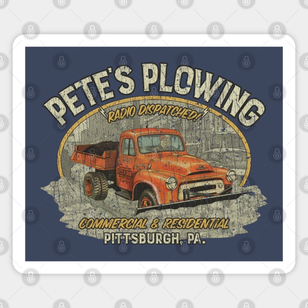 Pete’s Plowing 1956 Magnet by JCD666